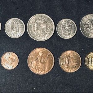 Vintage Coin Collection 1953